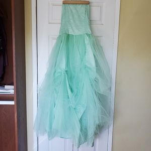 Vintage mint ballgown